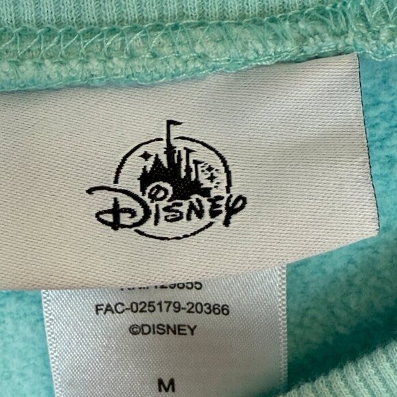 Disney Disneyland Crewneck Sweatshirt Blue Mickey Mouse Ombre Medium - Picture 5 of 7